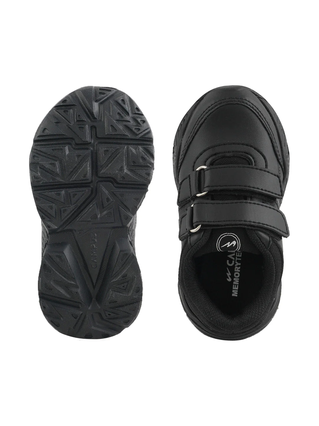 BINGO-151VA Black Kid's School Shoes - Image 5