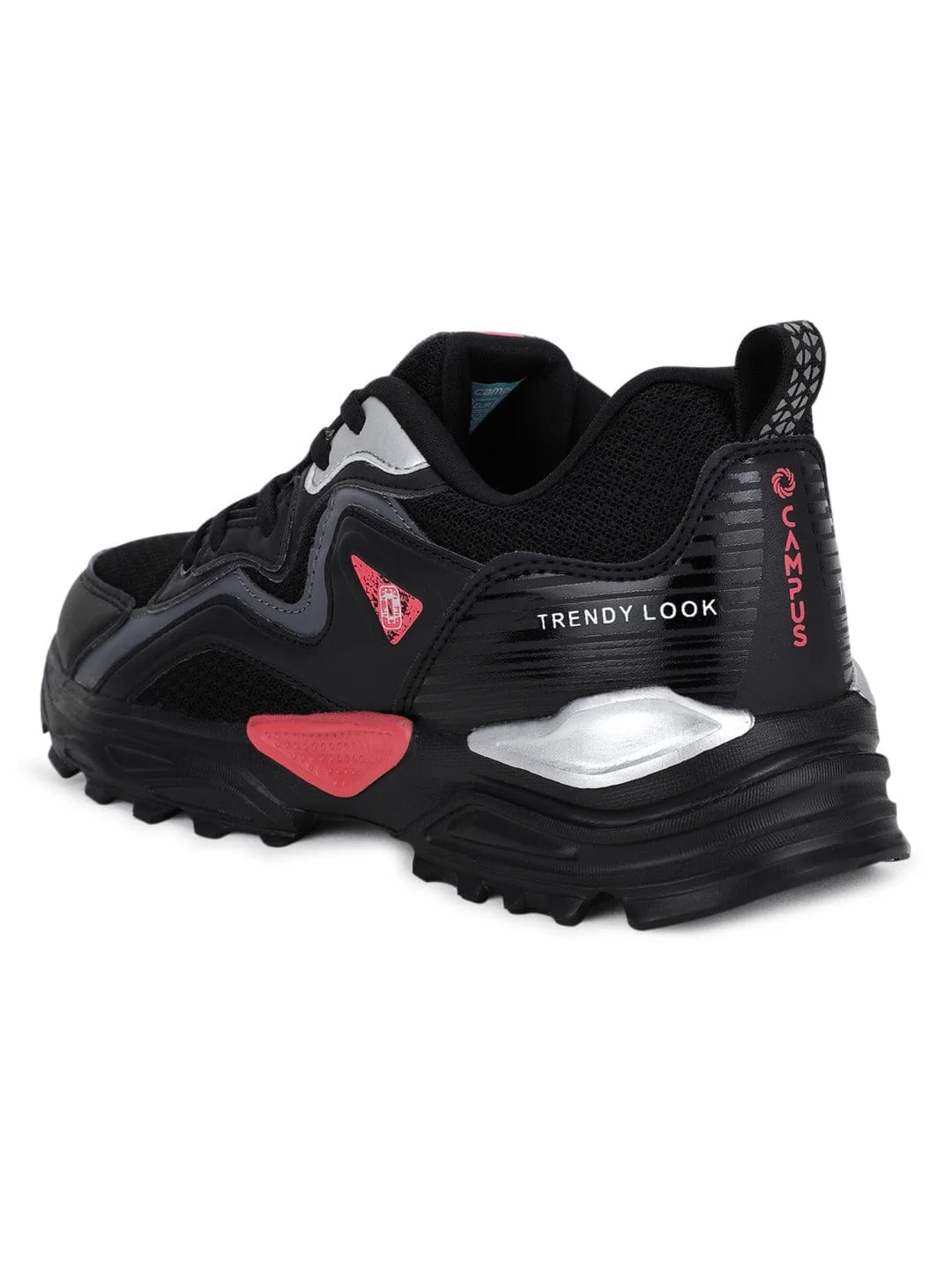 BIRDIE Black Women's Sneakers - Image 3