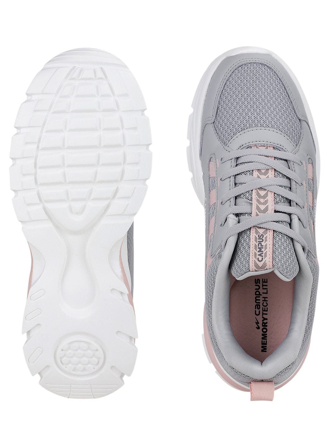 BLISS Grey Women's Sneakers - Image 5