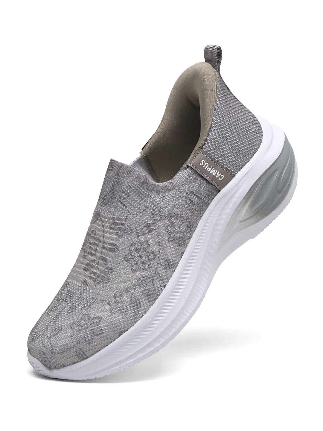 BLYN Grey Women's Walking Shoes - Image 3