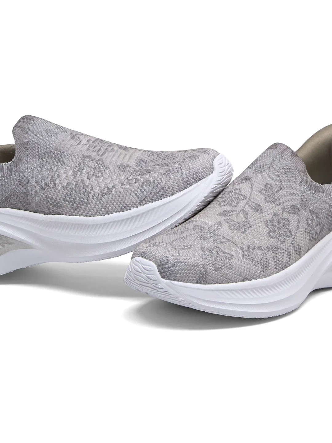 BLYN Grey Women's Walking Shoes - Image 7