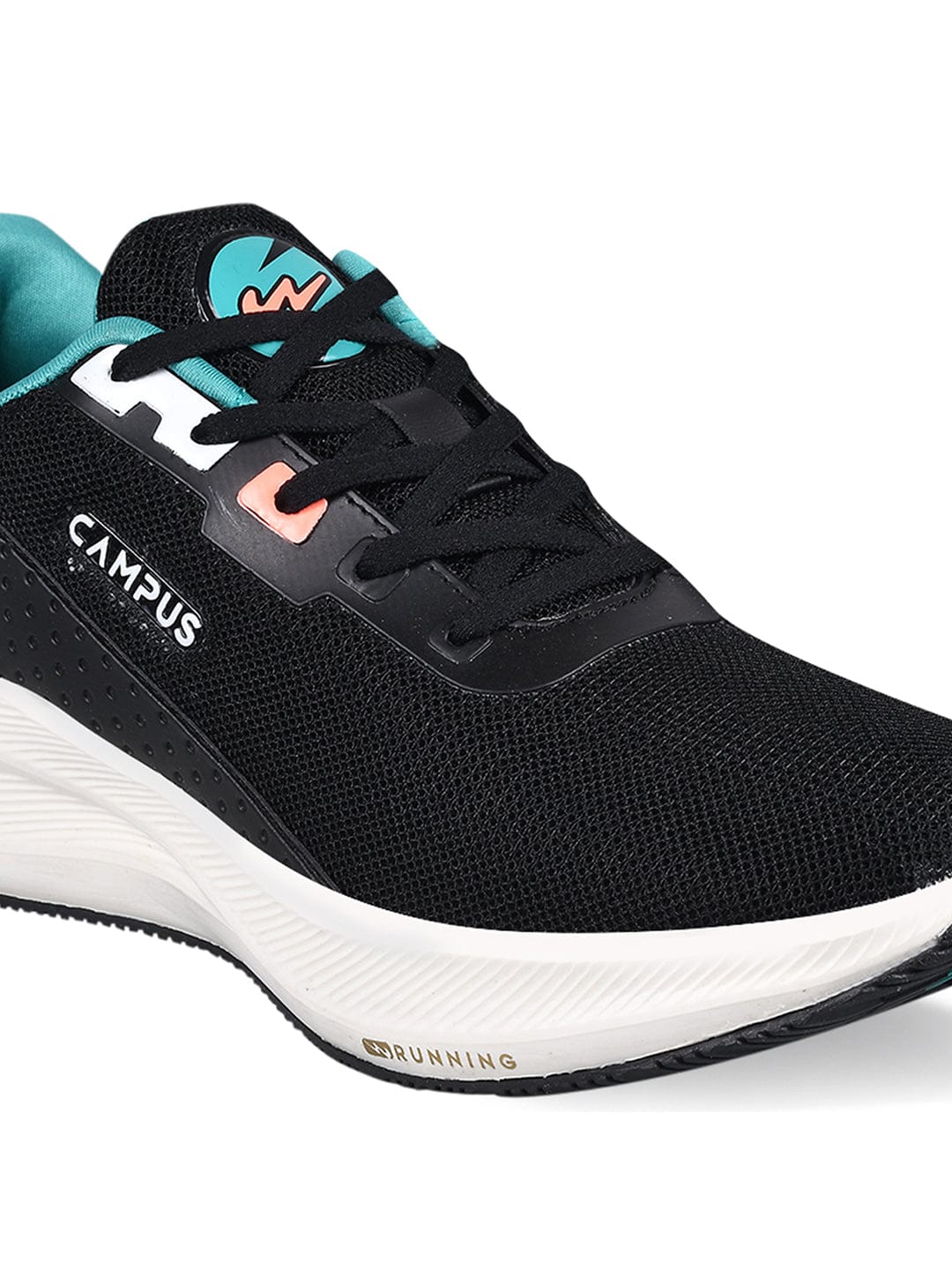 BOLT Black Men's Running Shoes - Image 5