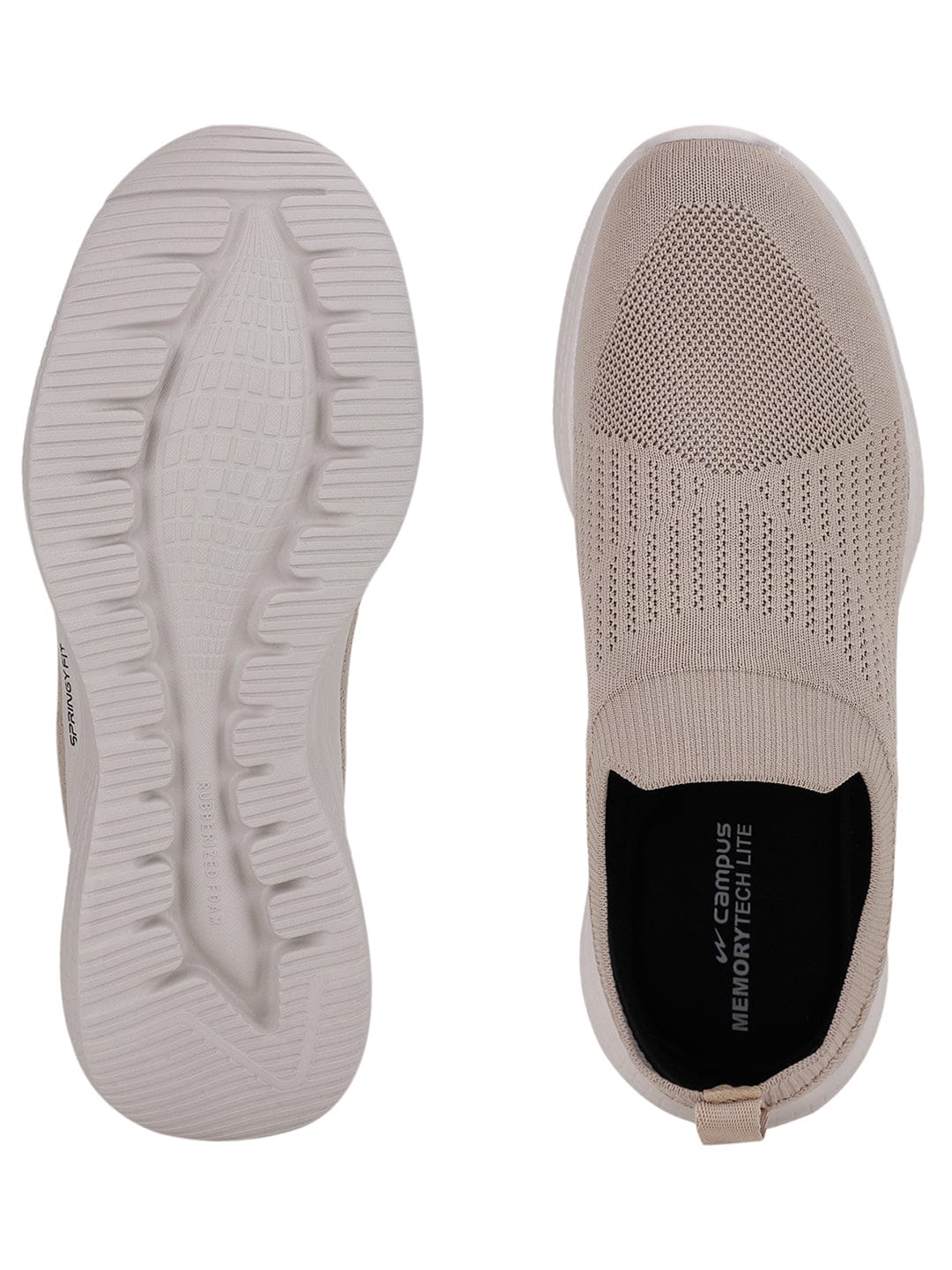 BOOMER N Beige Men's Walking Shoes - Image 4