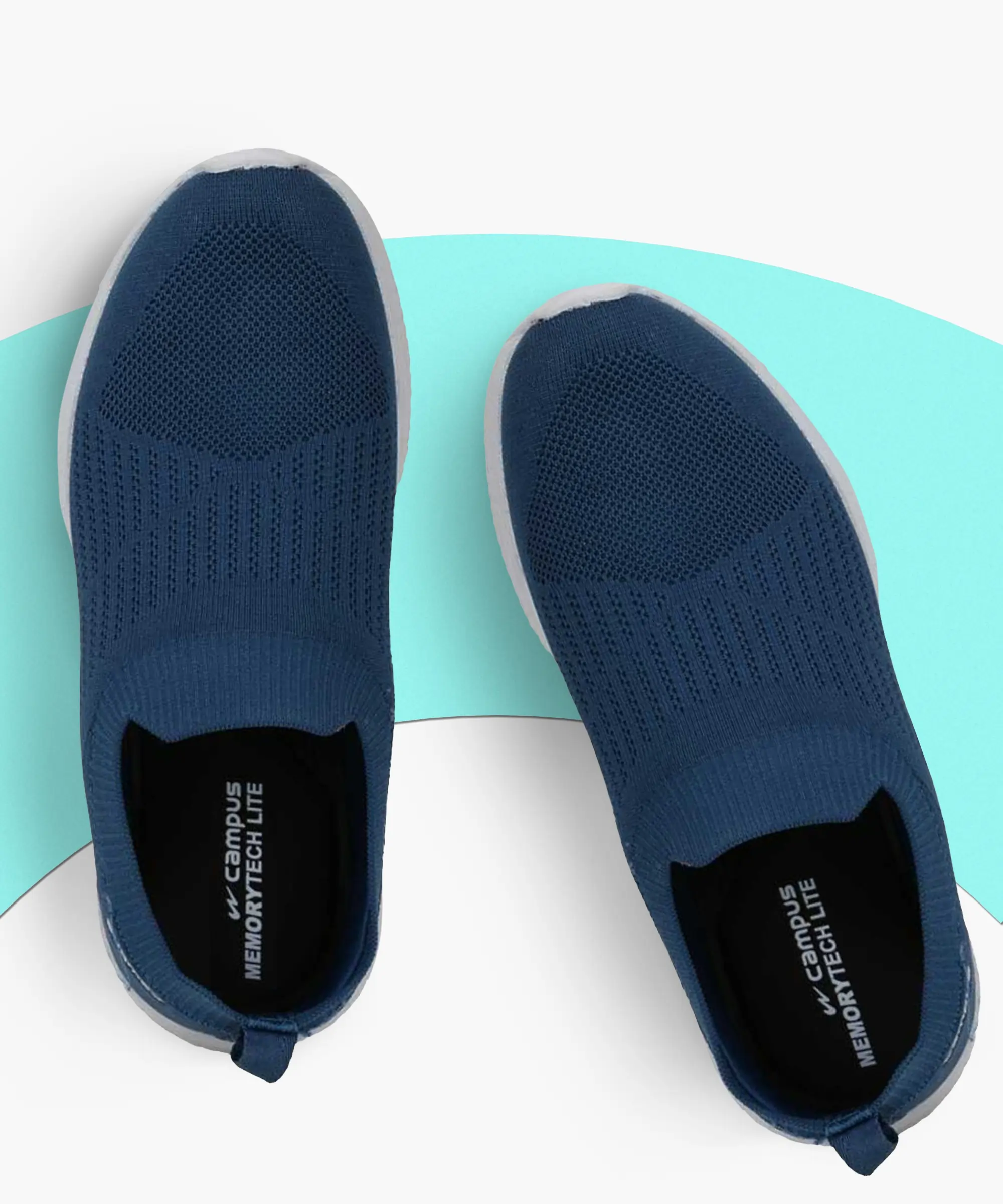 BOOMER N Blue Men's Walking Shoes - Image 6