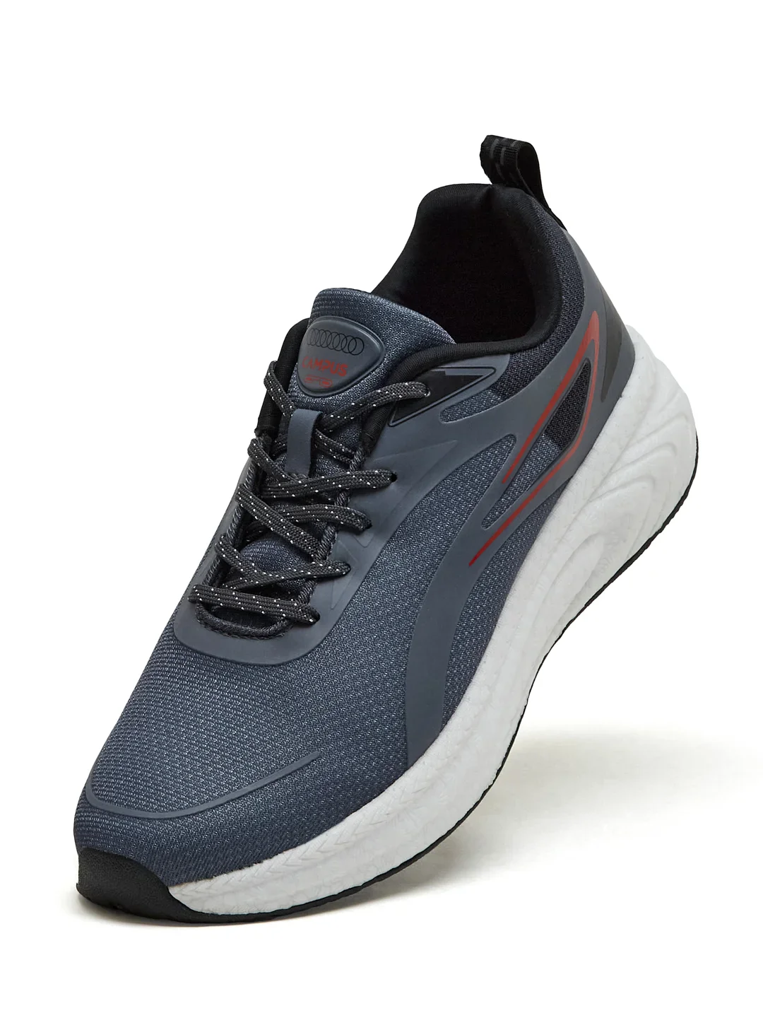 BOOSTWAVE Grey Men's Running Shoes - Image 3