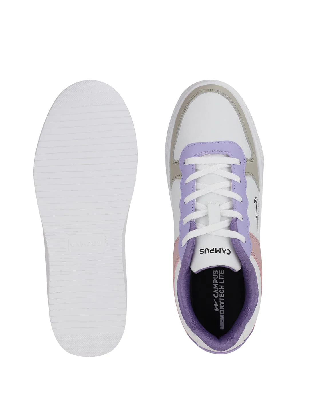 BOUGIE White Women's Sneakers - Image 4