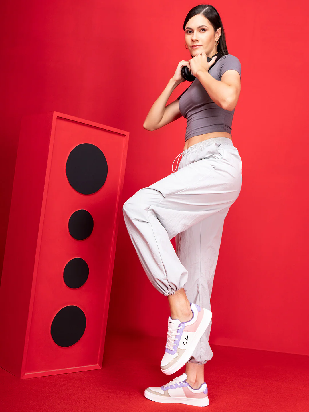 BOUGIE White Women's Sneakers - Image 5
