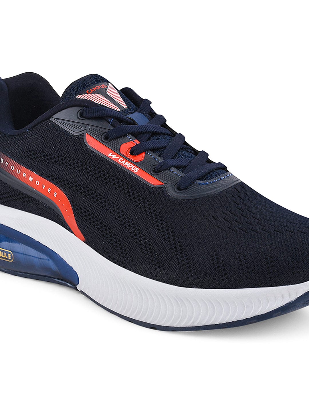 BOUNDARY Navy Men's Running Shoes - Image 5