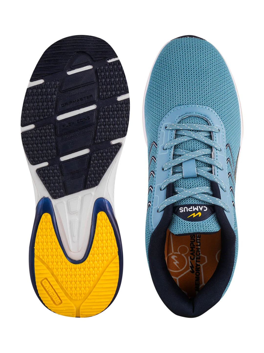 BRACE Blue Men's Sports Shoes - Image 5
