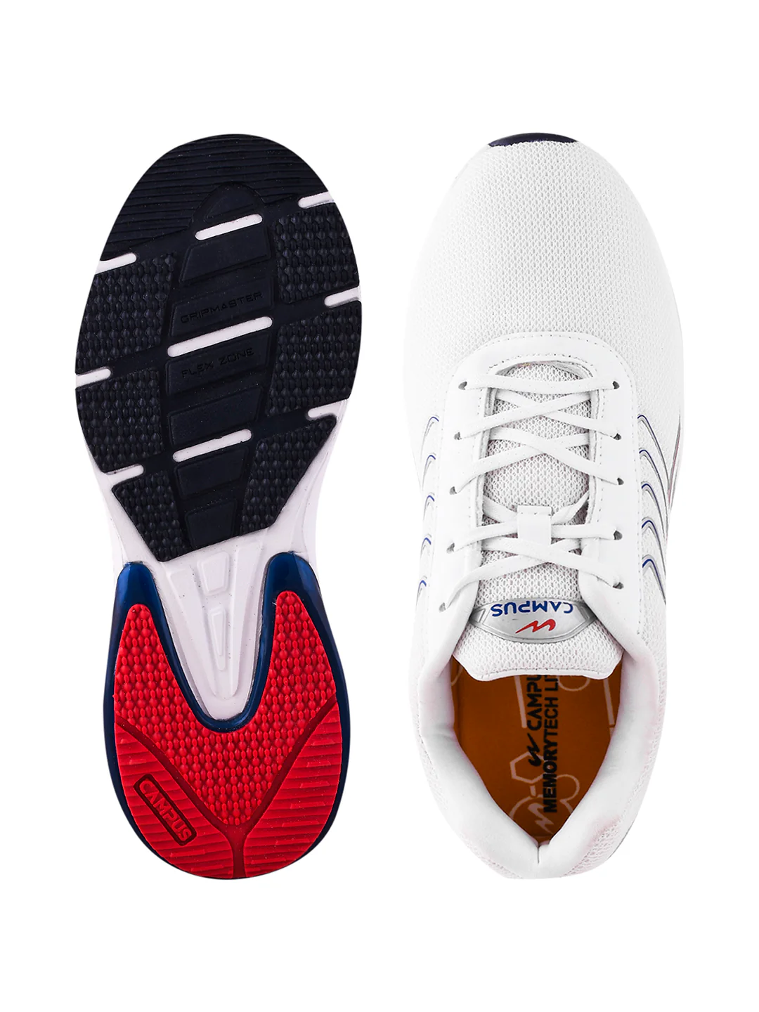 BRACE Blue Men's Sports Shoes - Image 5