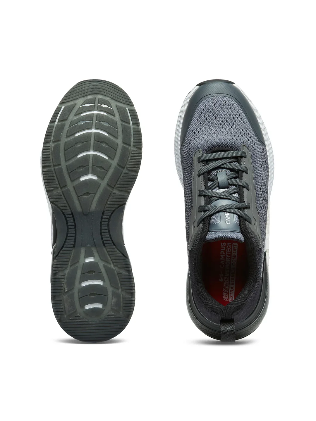 BRAIL PRO Grey Men's Running Shoes - Image 5