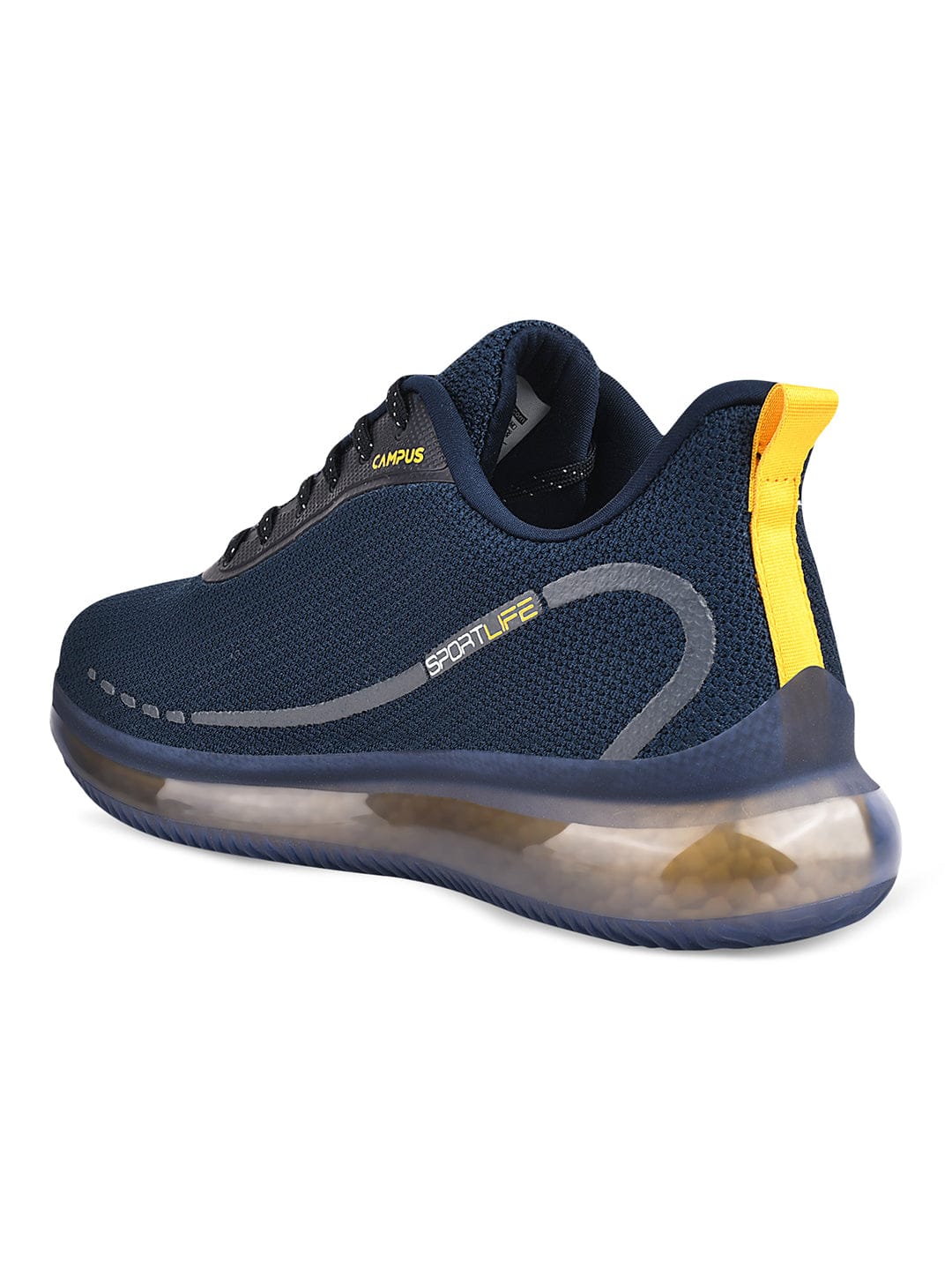 SENSOR Navy Men's Running Shoes - Image 3