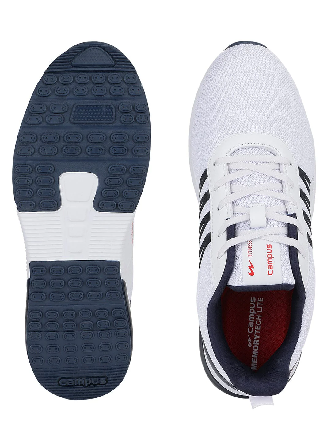 BRAZIL PRO White Men's Running Shoes - Image 4