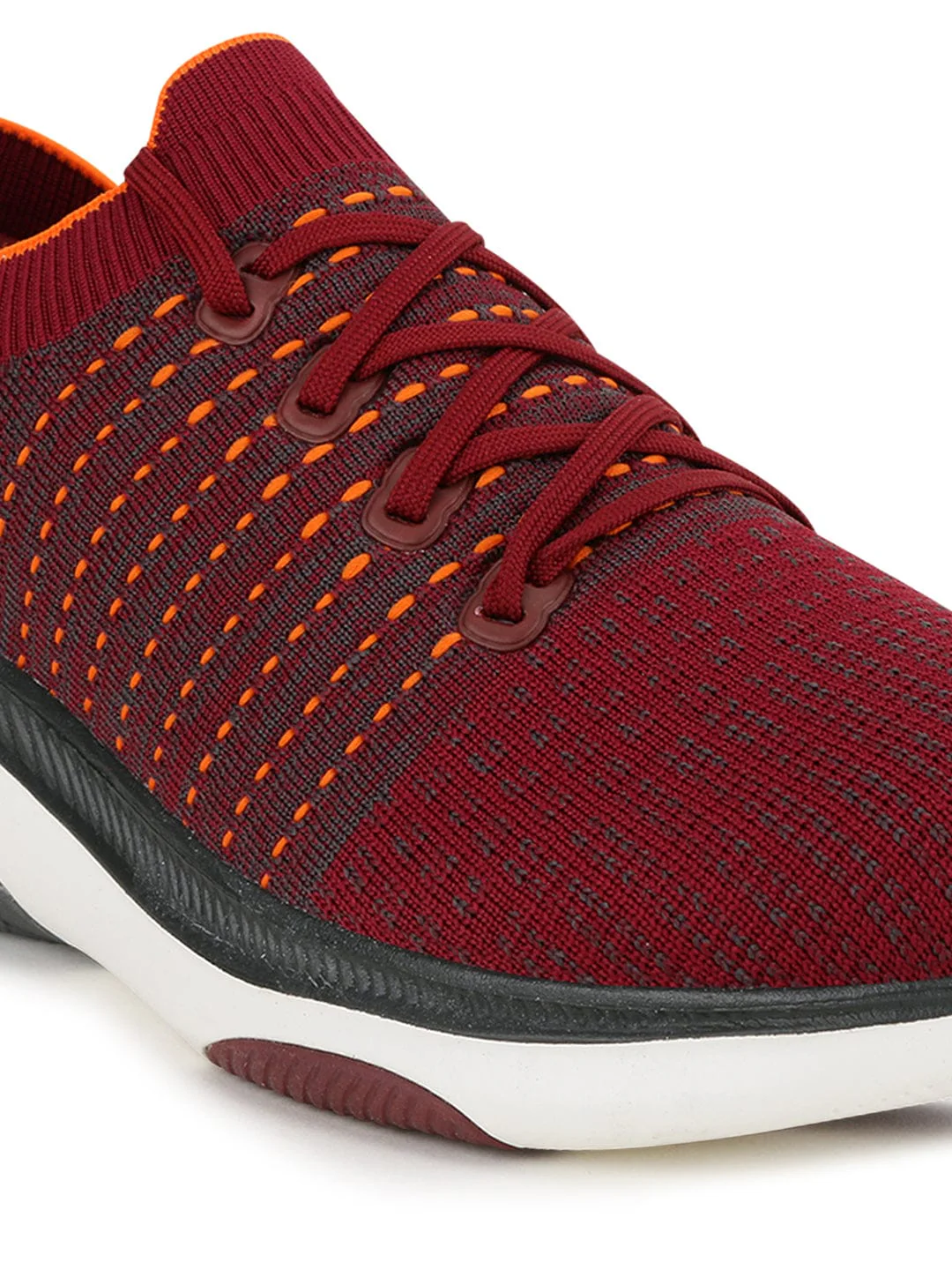 BRINK Burgundy Men's Running Shoes - Image 5