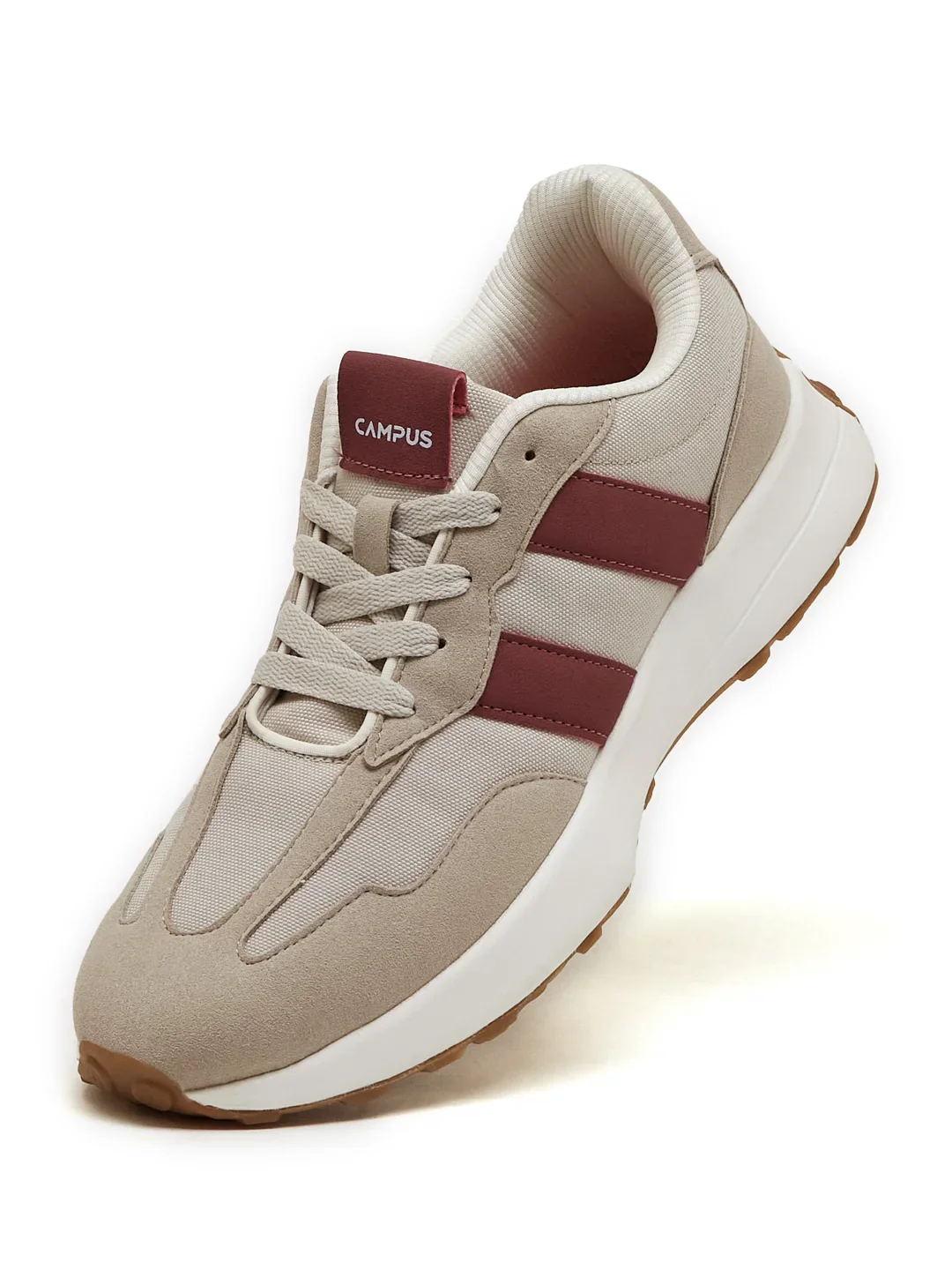 BRISK Beige Men's Sneakers - Image 3