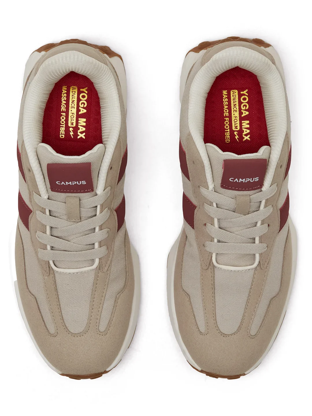BRISK Beige Men's Sneakers - Image 6