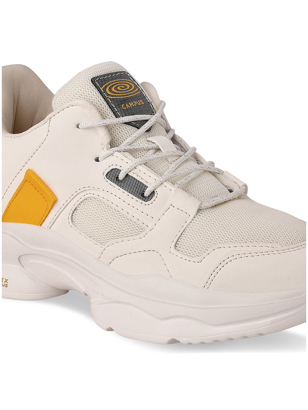 BROWNIE Off White Women's Sneakers - Image 4