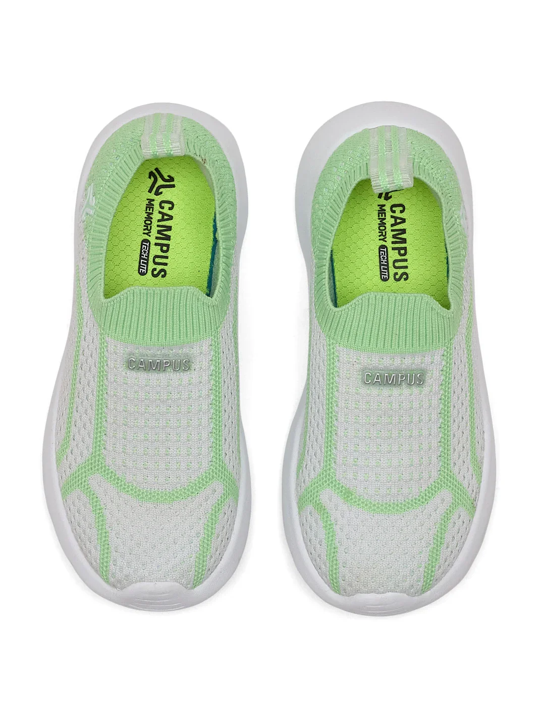 BRUTO KIDS White Kids Walking Shoes - Image 6