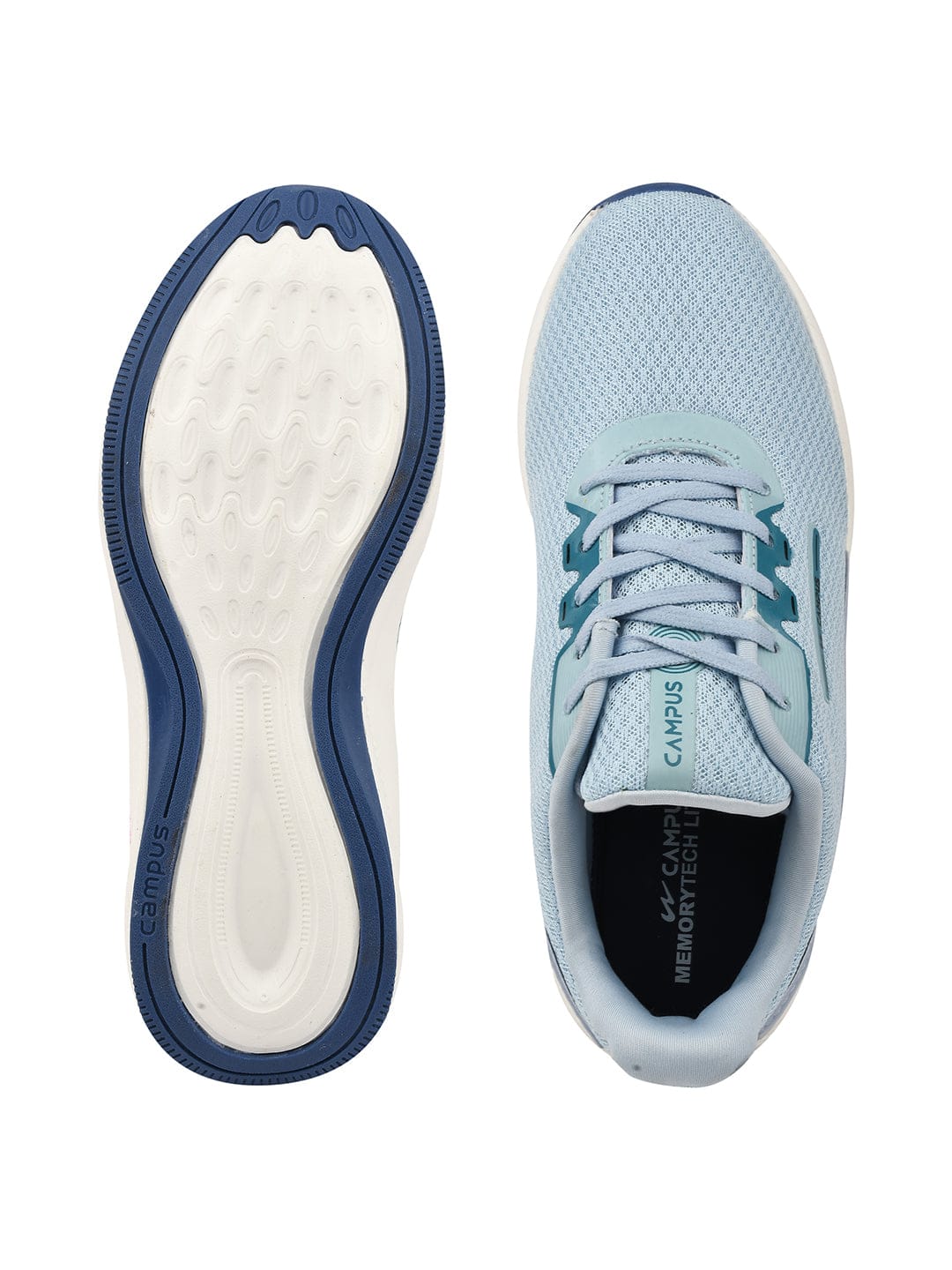 BUBBLES Blue Women's Running Shoes - Image 4
