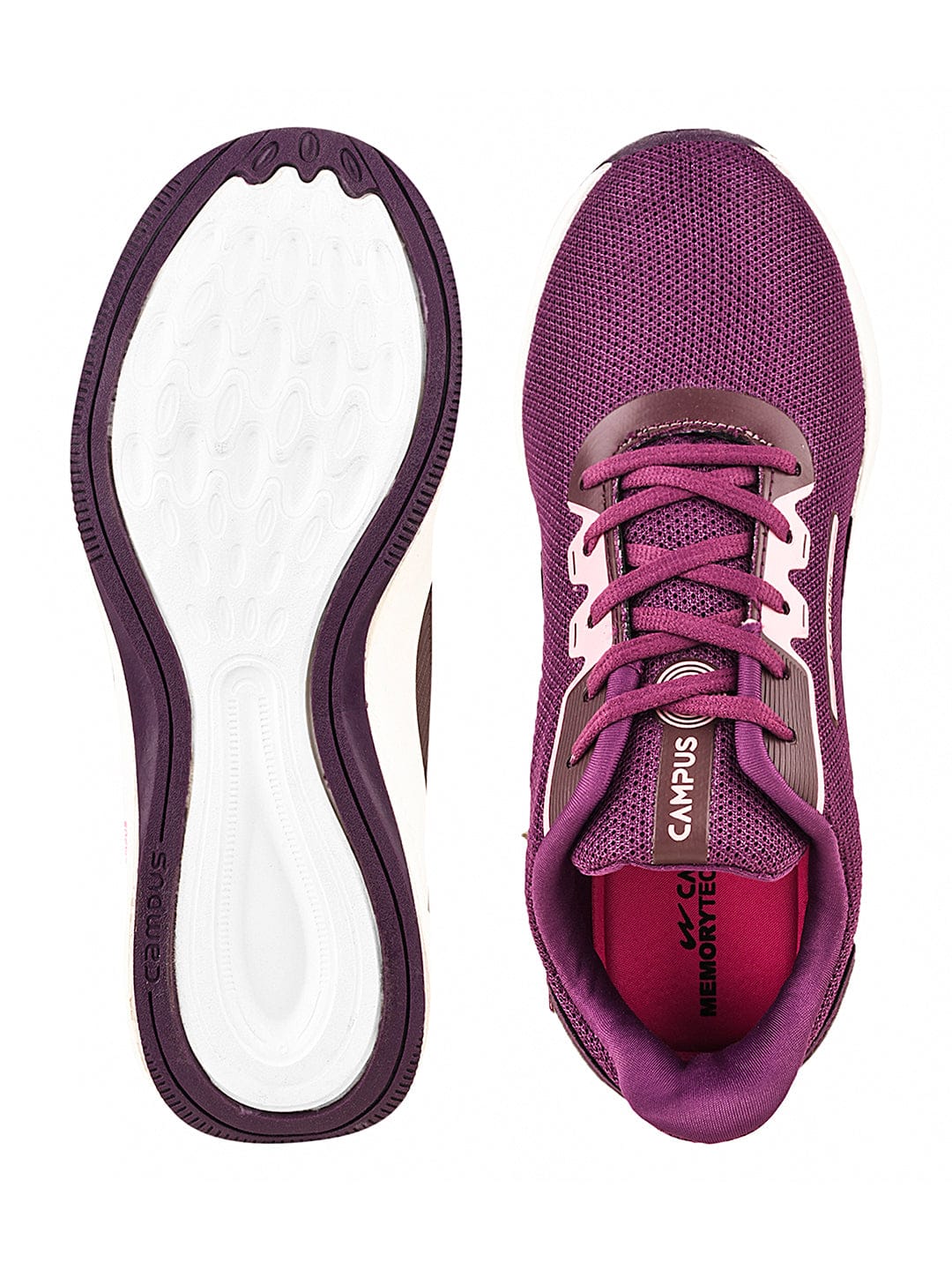 BUBBLES Purple Women's Running Shoes - Image 5