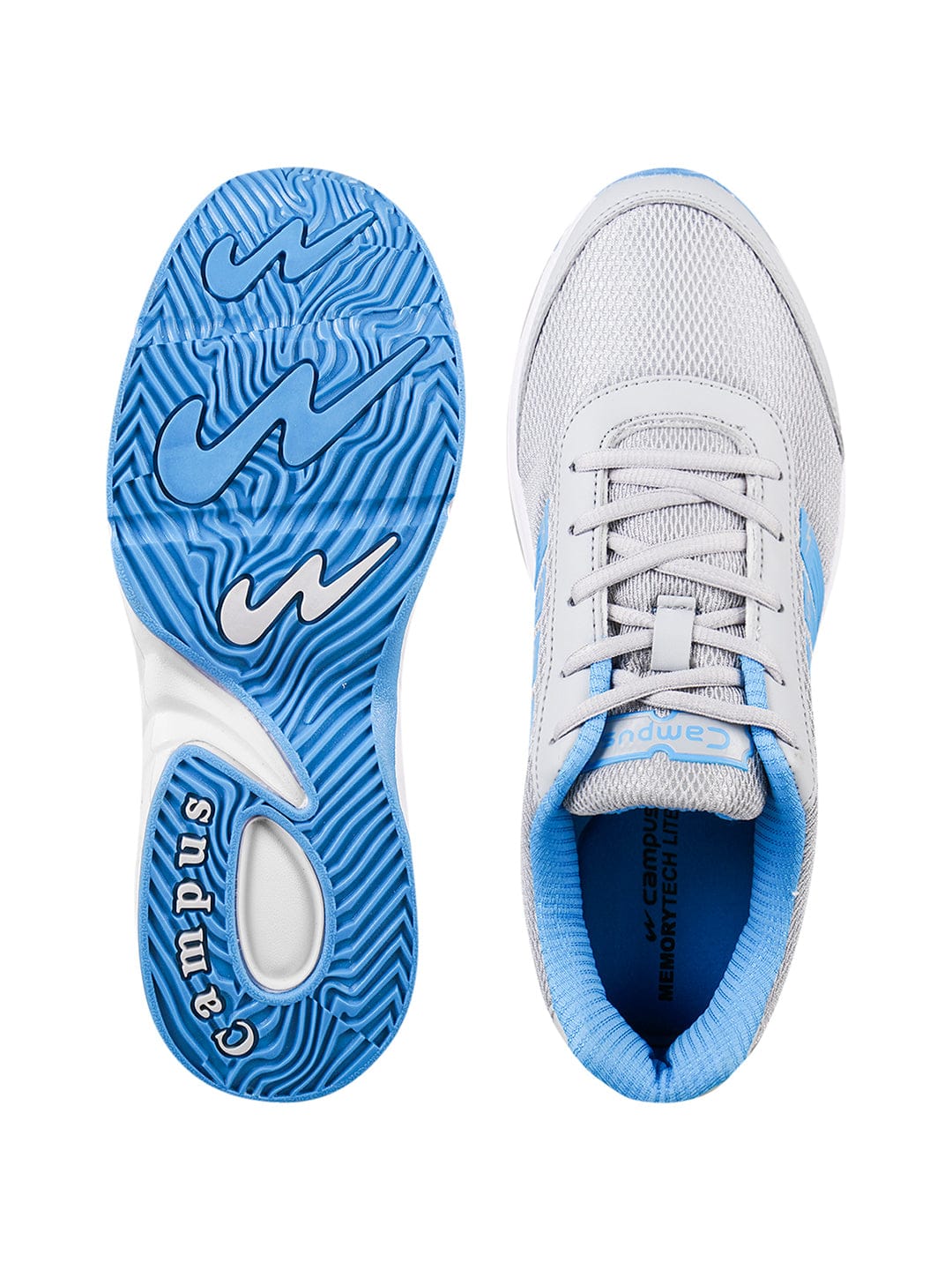 Bull Pro Grey Men's Running Shoes - Image 4