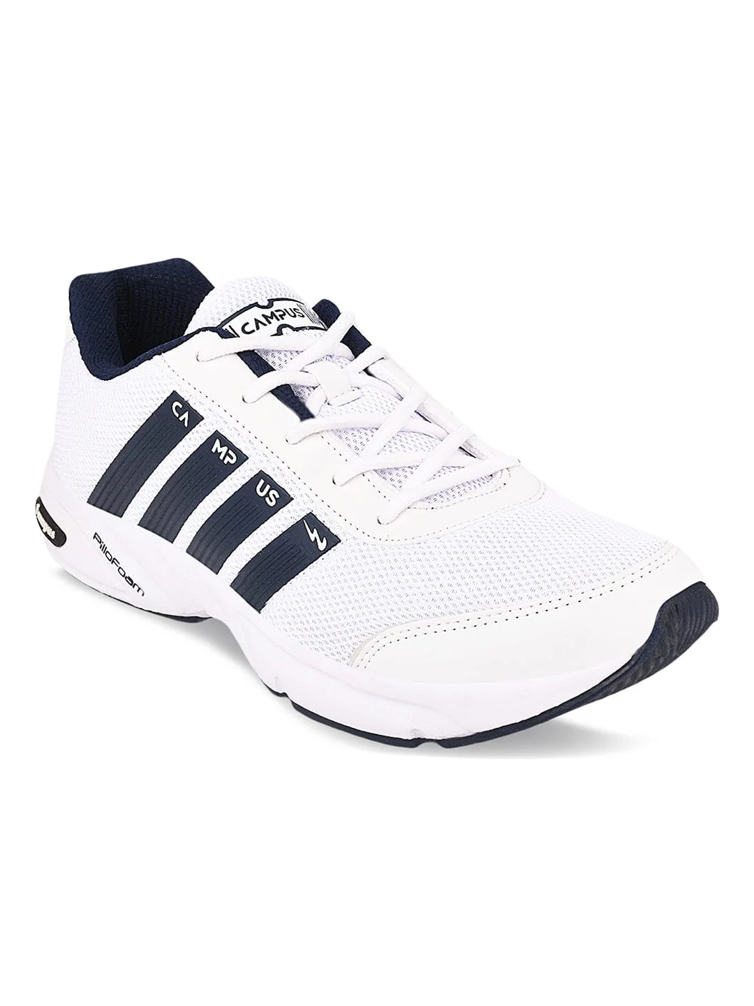 BULL Pro White Men's Running Shoes - Image 2