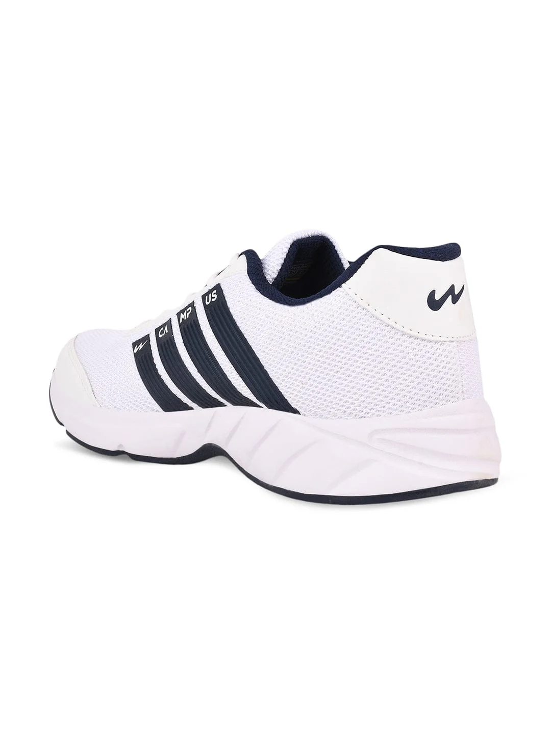 BULL Pro White Men's Running Shoes - Image 3