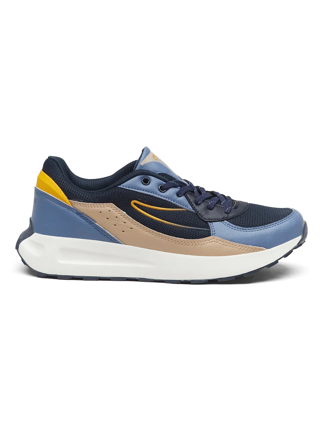 CABLE Navy Men's Sneakers - Image 2