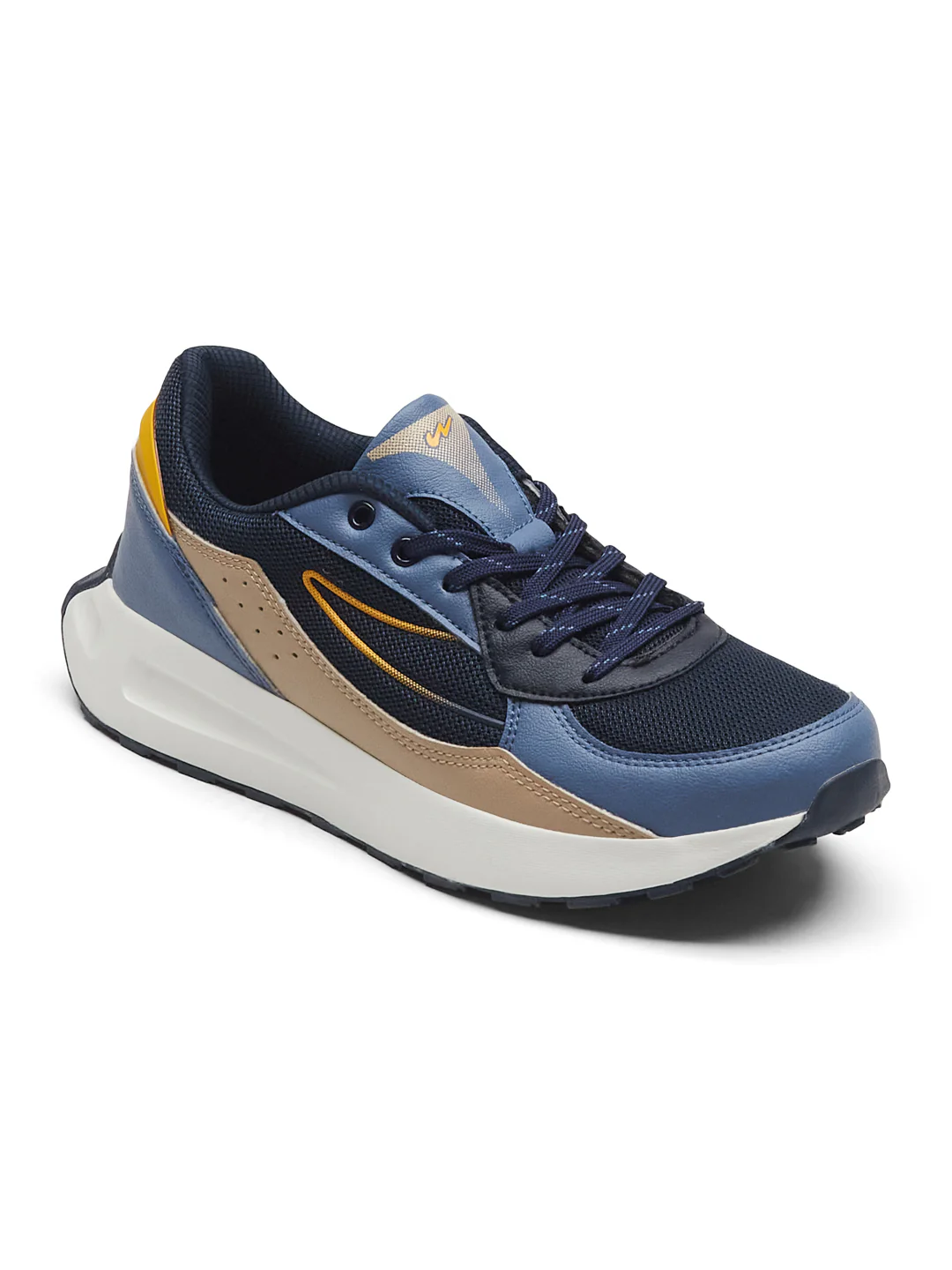 CABLE Navy Men's Sneakers - Image 3