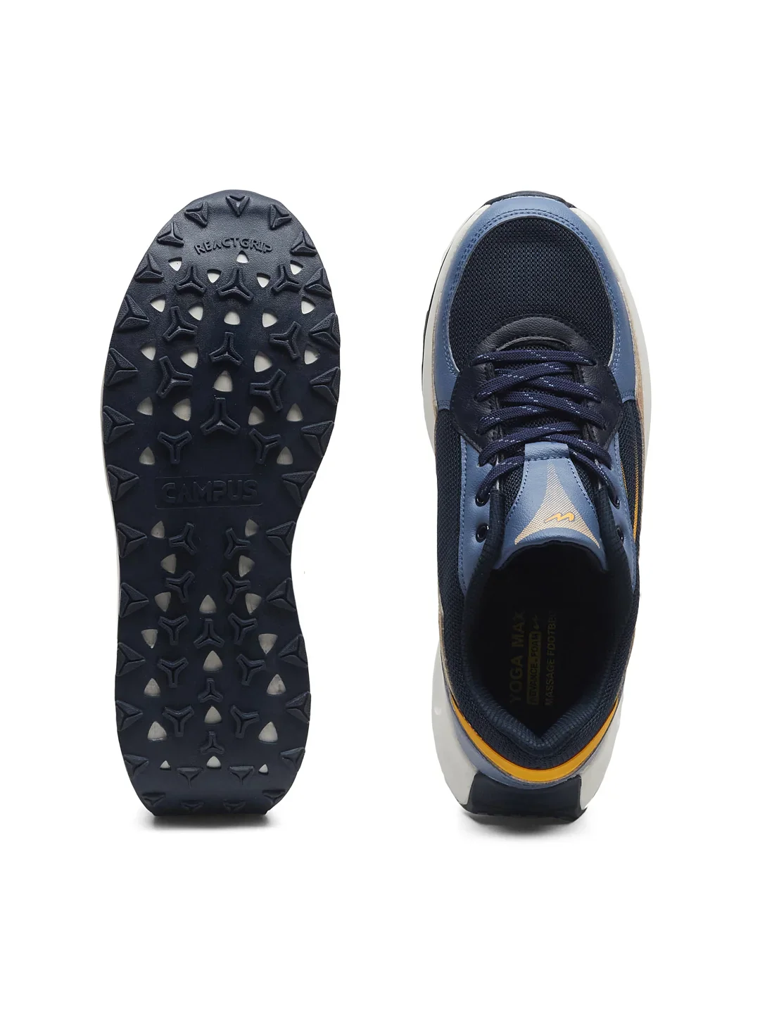 CABLE Navy Men's Sneakers - Image 5
