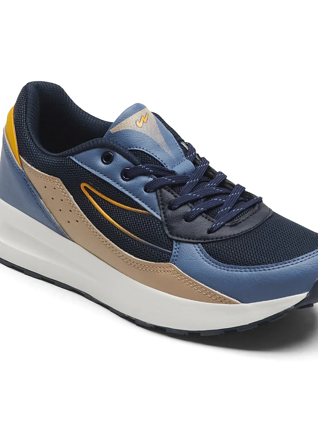 CABLE Navy Men's Sneakers - Image 7