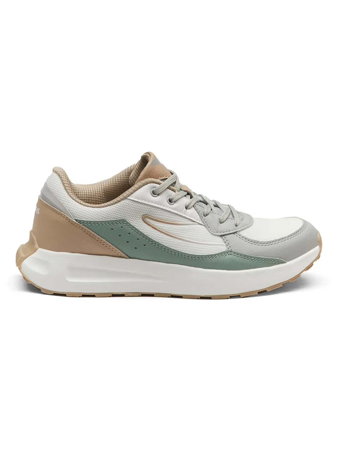CABLE White Men's Sneakers - Image 2