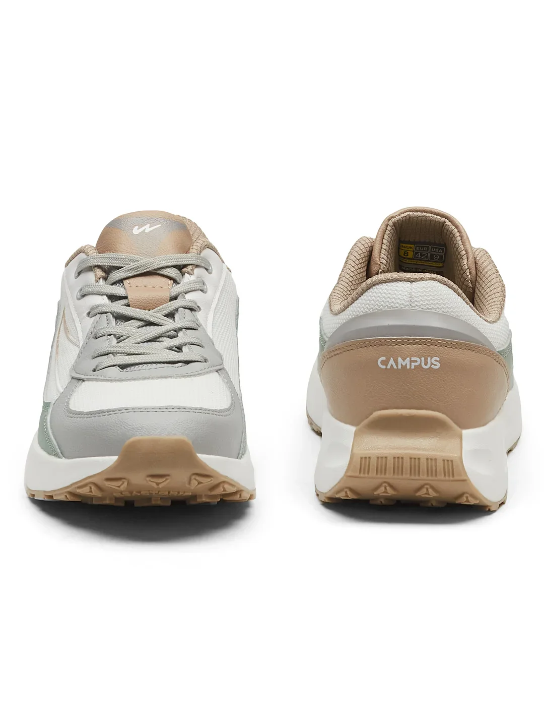 CABLE White Men's Sneakers - Image 4