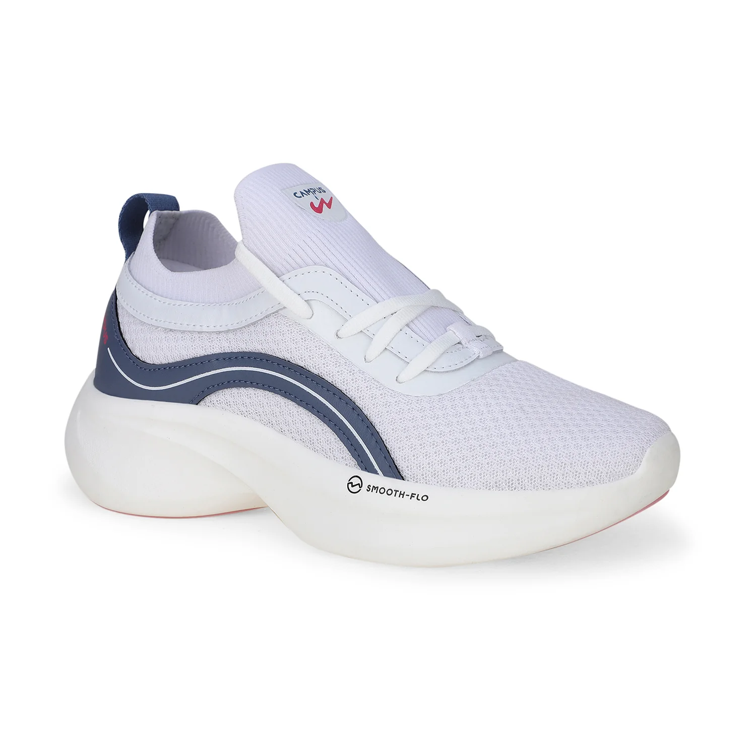 CAMMY White Women's Running Shoes - Image 2