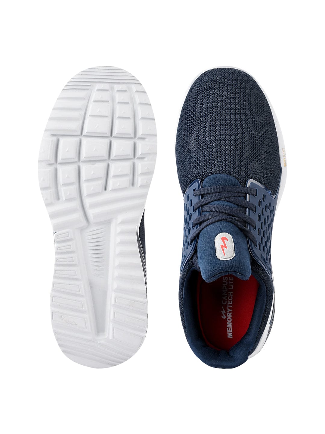 CAMP-ACHIEVER Navy Men's Running Shoes - Image 4