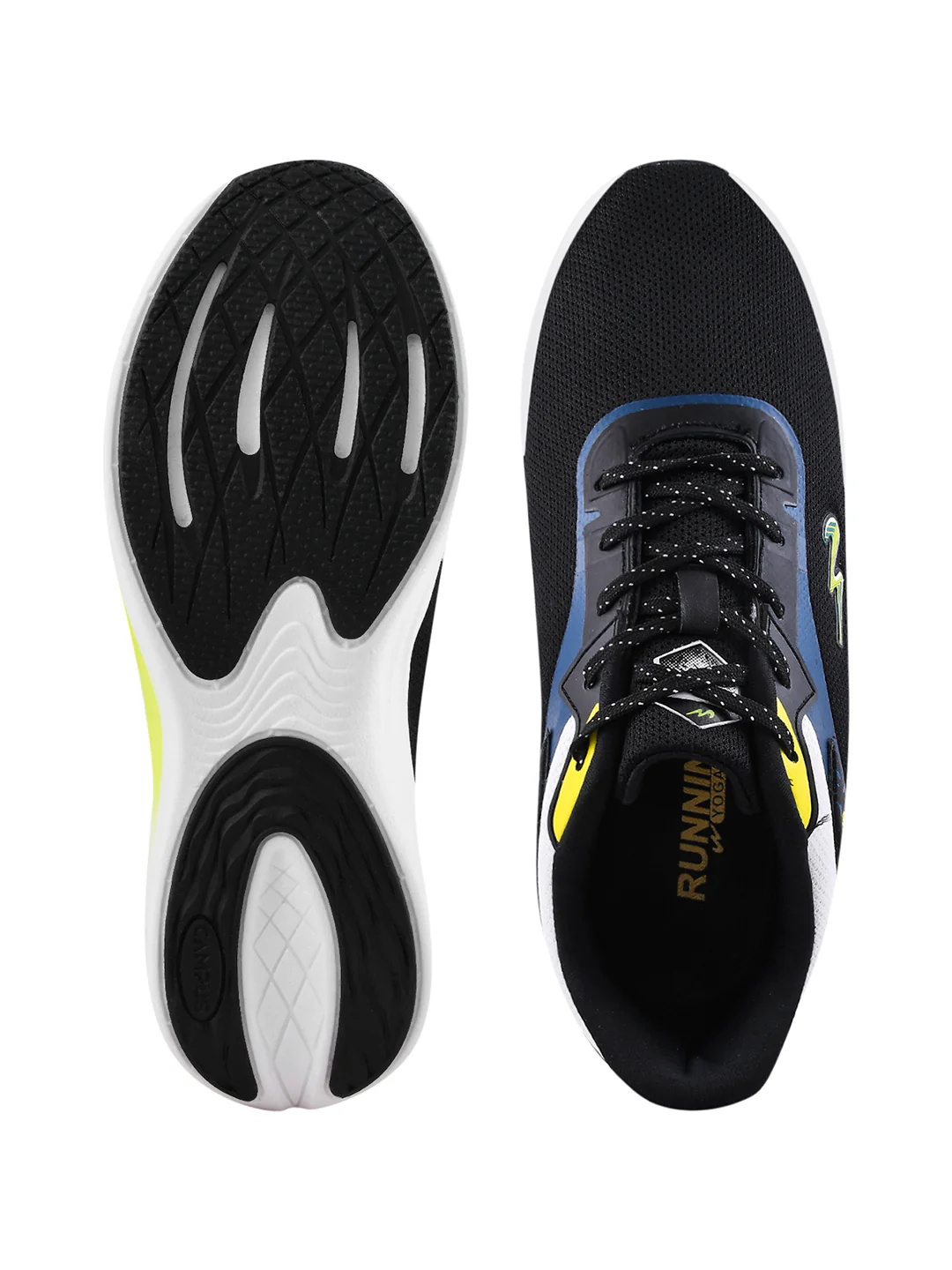CAMP APEX Black Men's Running Shoes - Image 5