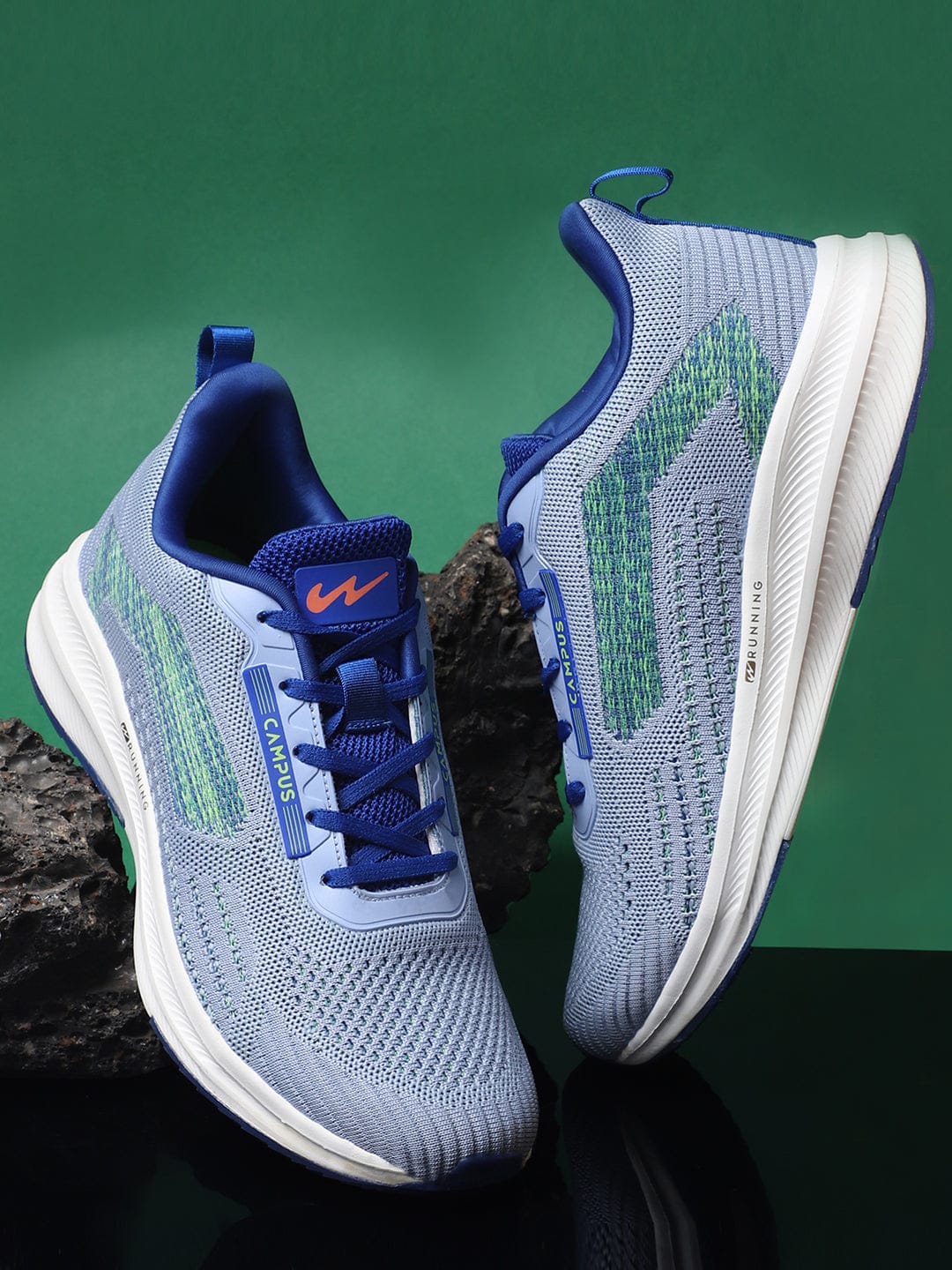 CAMP AXEL Blue Men's Running Shoes - Image 5