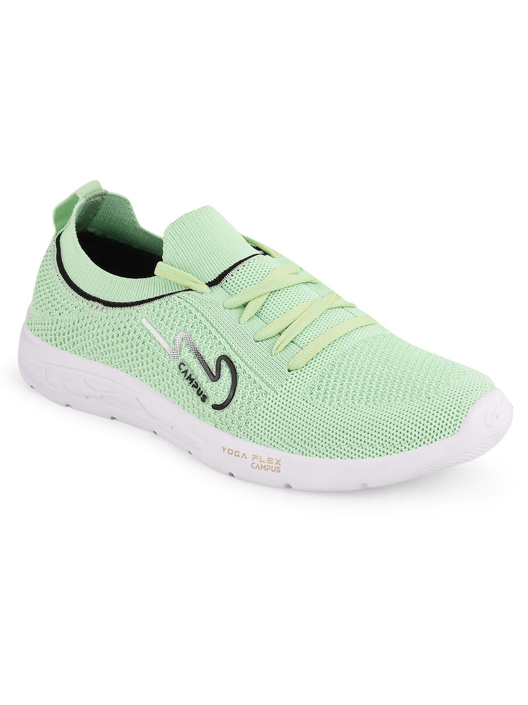 CAMP BENCY Green Women's Walking Shoes - Image 2