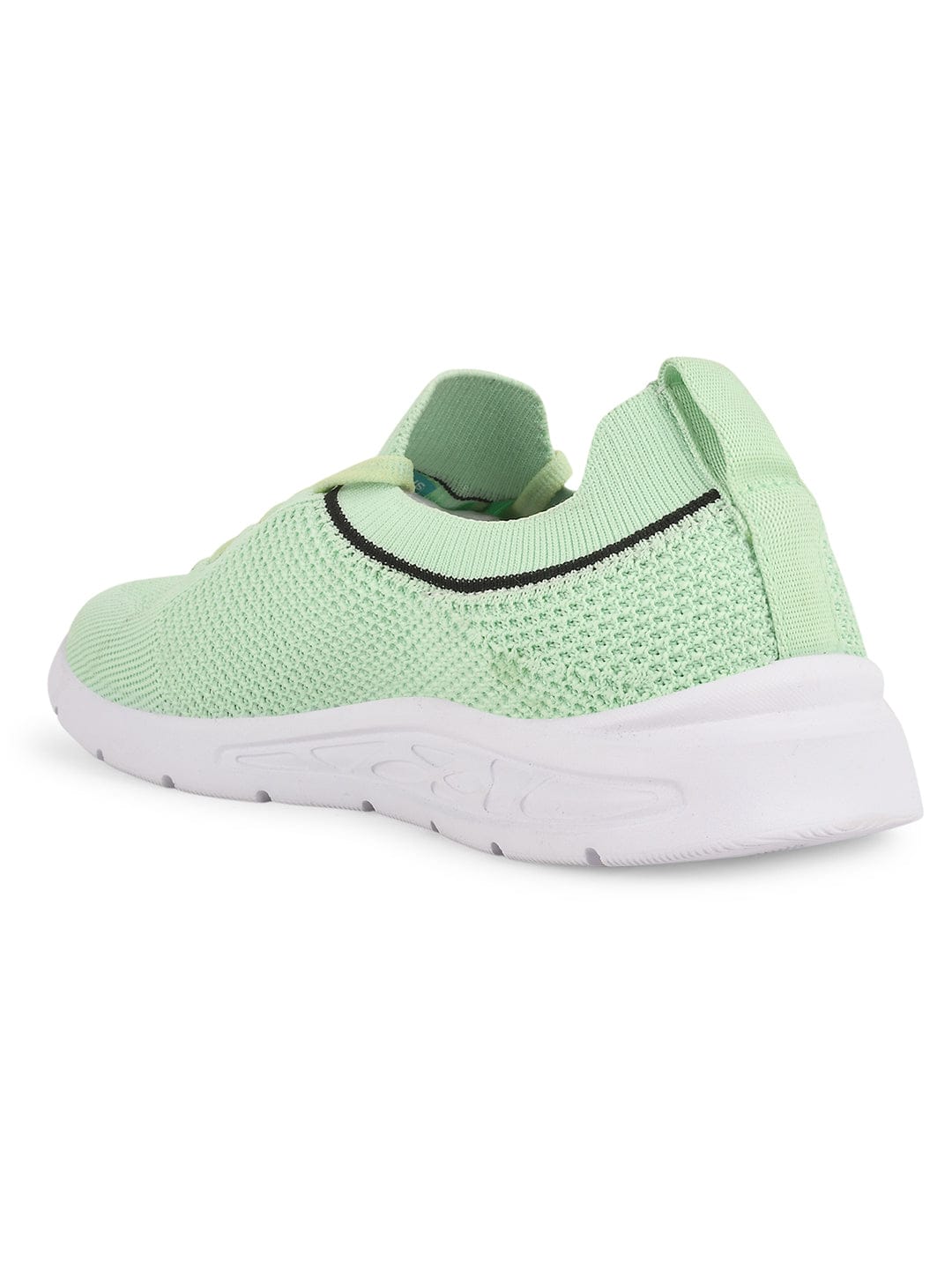 CAMP BENCY Green Women's Walking Shoes - Image 3