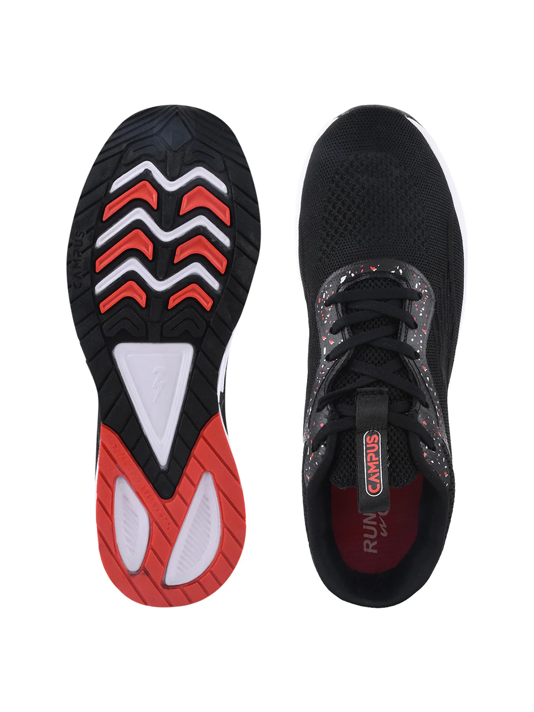 CAMP BONZAI Black Men's Running Shoes - Image 4