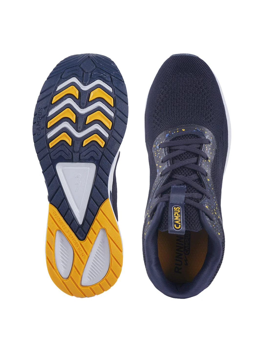 CAMP BONZAI Navy Men's Running Shoes - Image 4