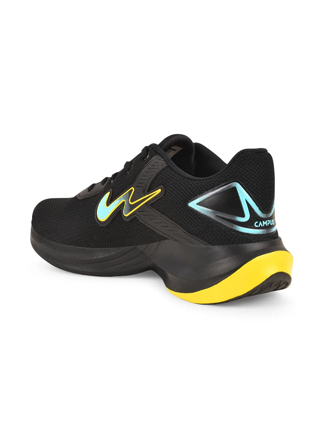 CAMP BOOSTER Black Men's Running Shoes - Image 3