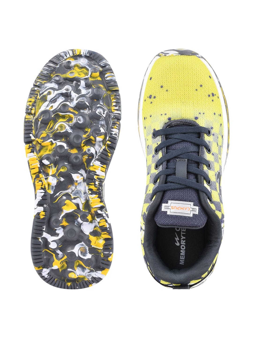 CAMP-BOOTH CH Yellow Child Running Shoes - Image 4