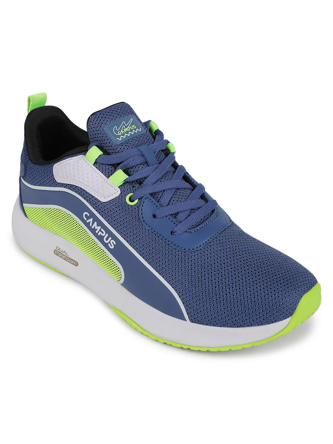 CAMP BOXER Blue Men's Running Shoes - Image 2