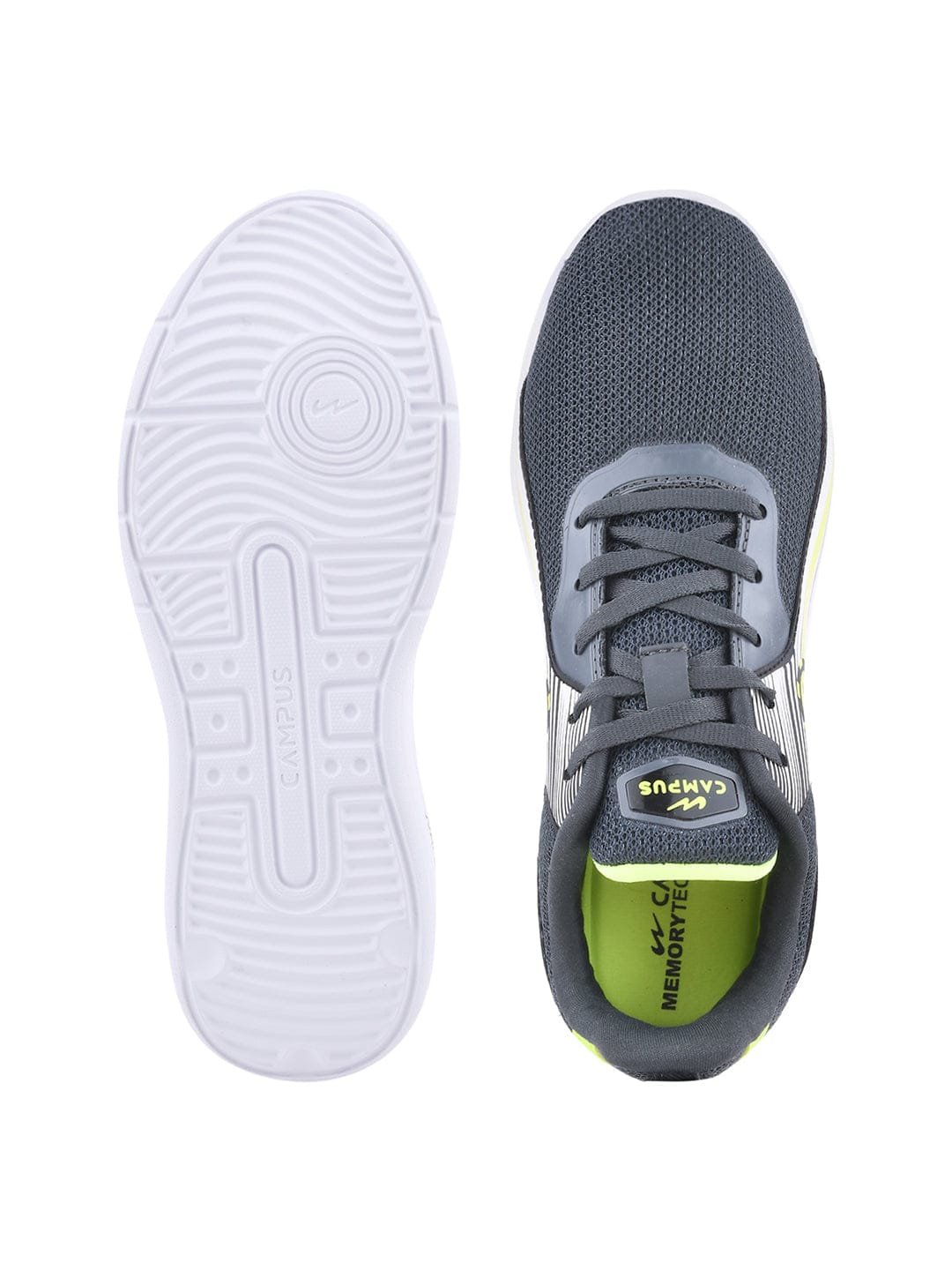 CAMP BRILL JR Grey Child Running Shoes - Image 4