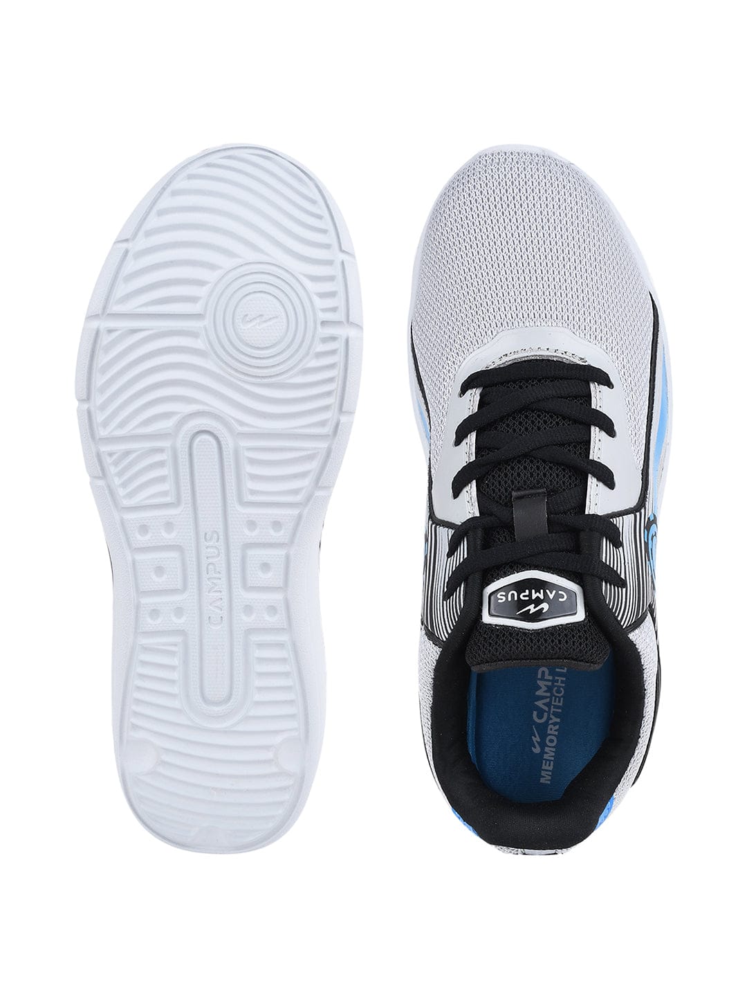 CAMP BRILL JR Grey Child Running Shoes - Image 4