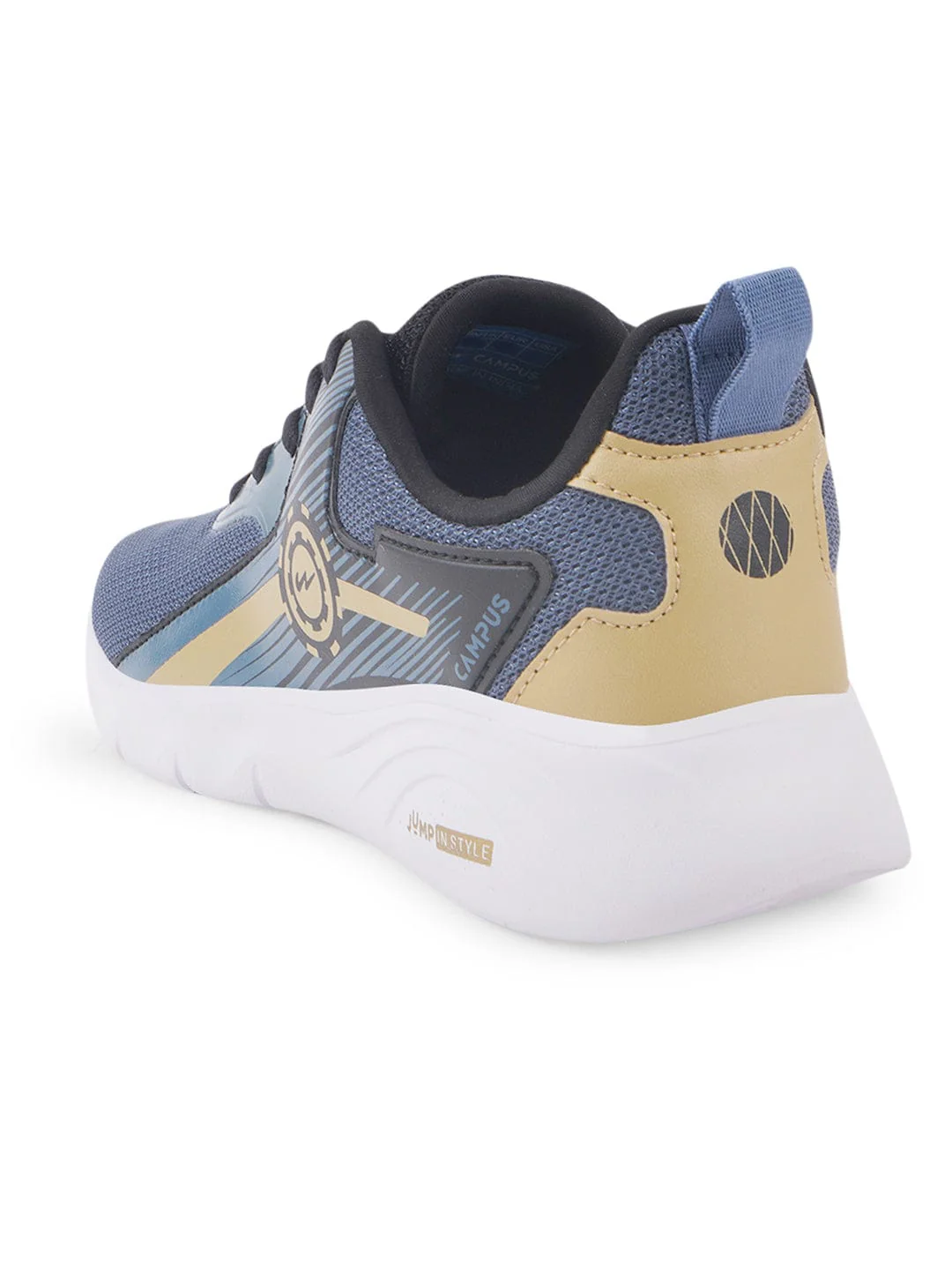 CAMP BRILL JR Blue Kid's Running Shoes - Image 3