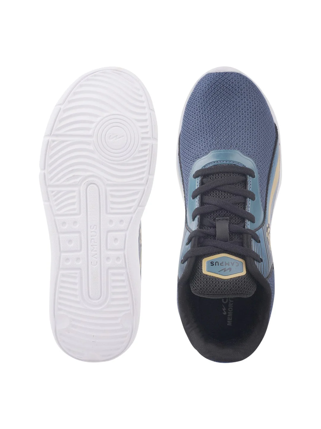 CAMP BRILL JR Blue Kid's Running Shoes - Image 4