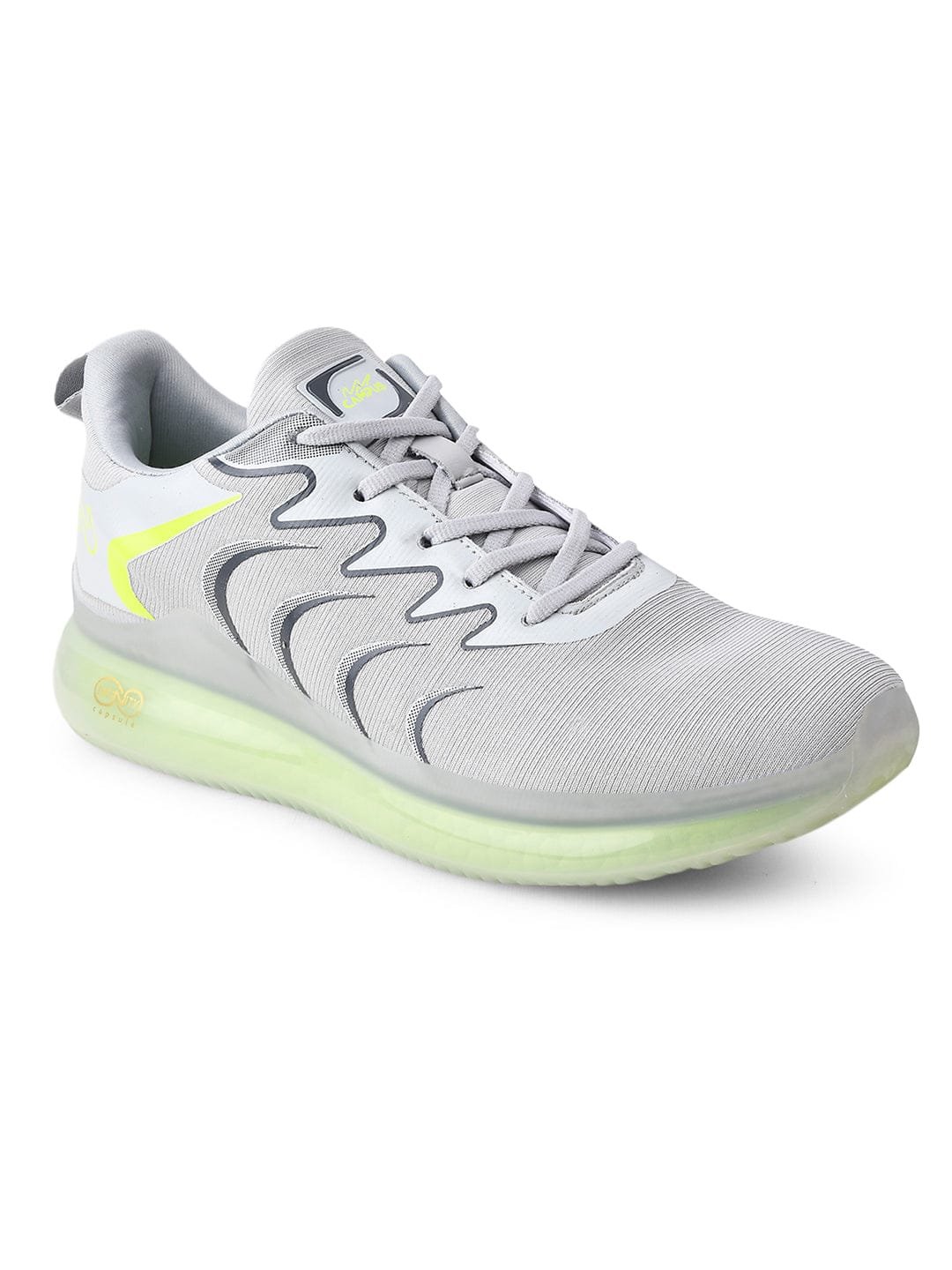 CAMP BROOM Grey Men's Running Shoes - Image 2
