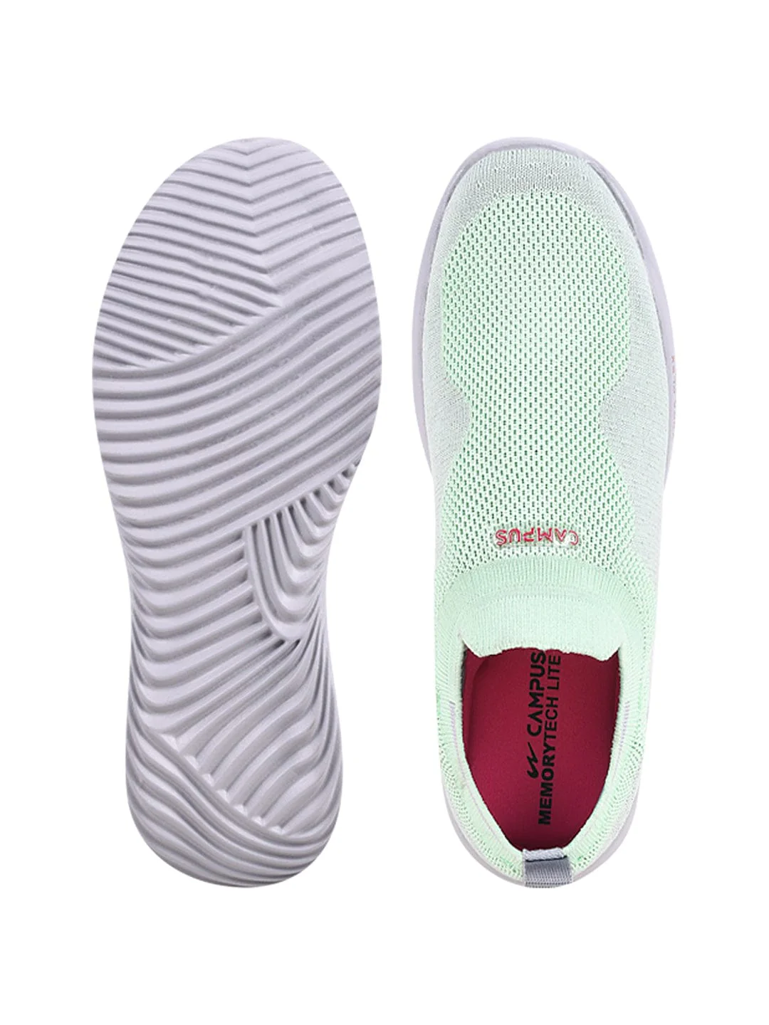 CAMP CALLIE Green Women's Slip-ons - Image 5